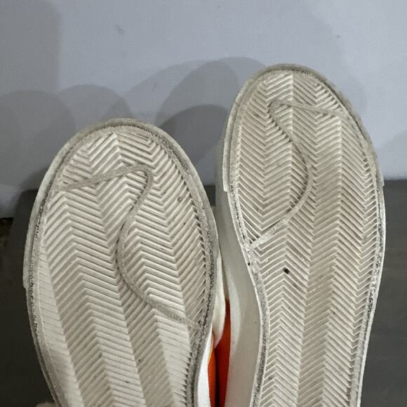 Nike Blazer Low 77 Jumbo DQ1470-103 Women Casual Shoes Sail/Rush Orange SIZE 9.5 - Picture 10 of 16